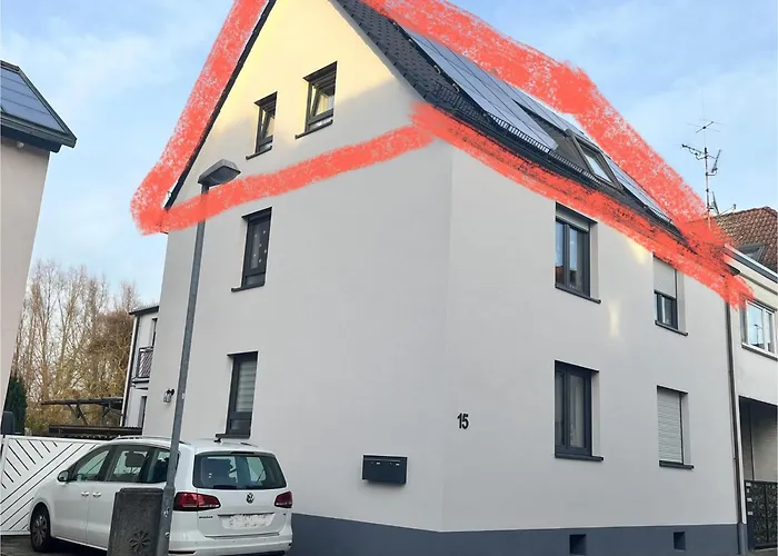 Apartment Modern & Gemuetlich - Dachstudio In S-bahn-naehe Frankfurt - Darmstadt